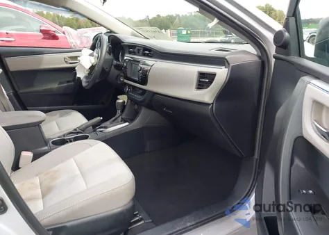 2016 Toyota Corolla Le из США, поврежденный, VIN 2T1BURHE4GC680793